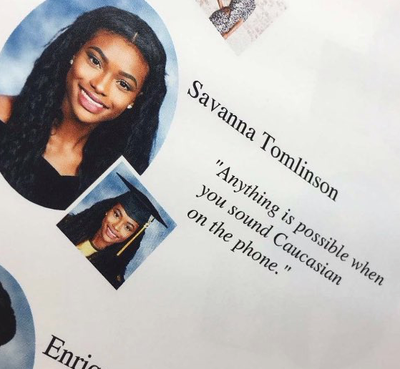 Graduating Black Teen Has Best Senior Quote In Yearbook